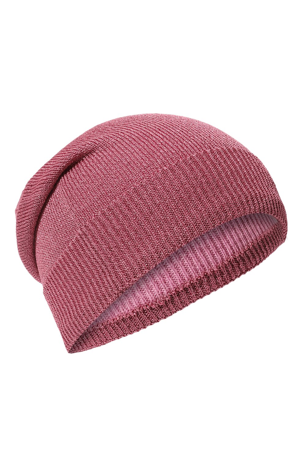 Женская шапка из вискозы GUCCI розового цвета, арт. 677822 3GAEK | Фото 1 (Материал: Текстиль, Вискоза; Материал сплава: Проставлено; Нос: Не проставлено)