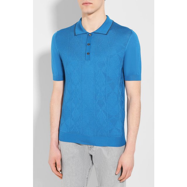 фото Шелковое поло zilli