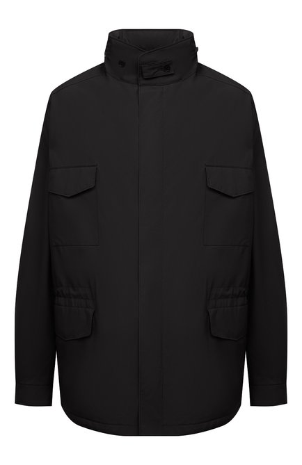 Мужская куртка traveller LORO PIANA черного цвета по цене 315500 руб., арт. FAI1437 | Фото 1