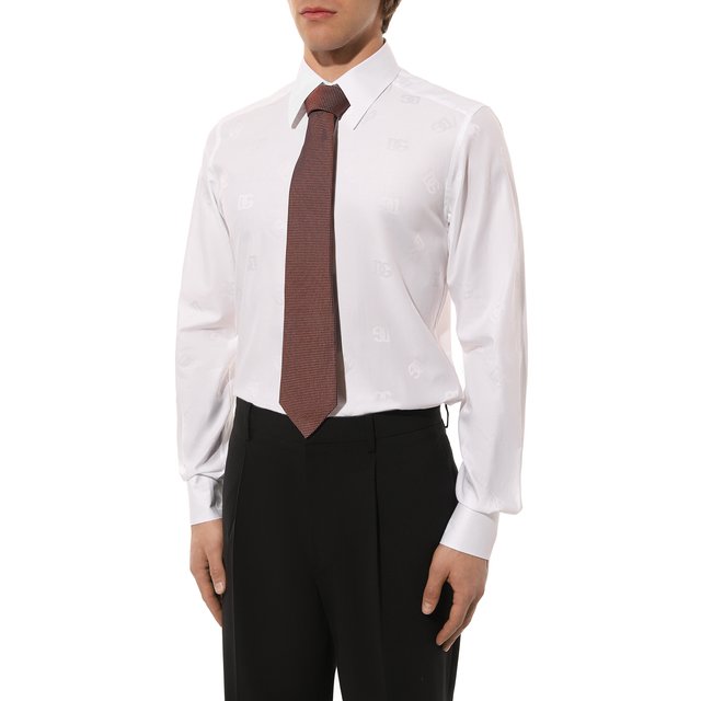 фото Хлопковая рубашка dolce & gabbana