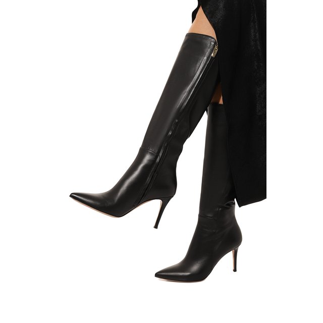 фото Кожаные сапоги gianvito rossi