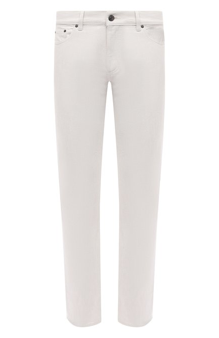 Мужские джинсы ERMENEGILDO ZEGNA белого цвета по цене 65350 руб., арт. UWI60/JS01 | Фото 1