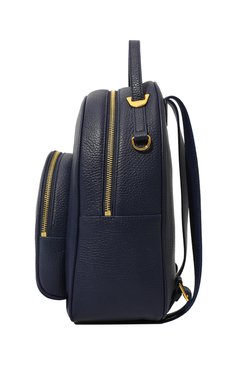 Женский рюкзак lea COCCINELLE синего цвета, арт. E1 M60 14 01 01 | Фото 4 (Размер: medium; Материал: Натуральная кожа; Стили: Кэжуэл)