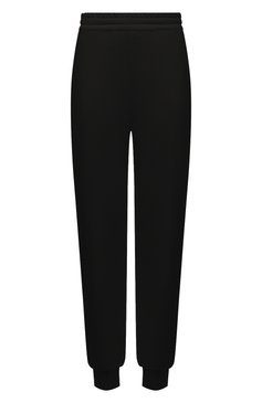 Женские хлопковые джоггеры ALEXANDER MCQUEEN черного цвета, арт. 658545/QZAD5 | Фото 1 (Длина (брюки, джинсы): Стандартные; Силуэт Ж (брюки и джинсы): Джоггеры; Женское Кросс-КТ: Джоггеры - брюки; Материал сплава: Проставлено; Материал внешний: Хлопок; Стили: Спорт-шик; Драгоценные камни: Проставлено)