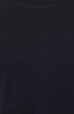 Мужская хлопковая футболка BRUNELLO CUCINELLI темно-синего цвета, арт. M0T617427 | Фото 5 (Материал внутренний: Не назначено; Принт: Без принта; Рукава: Короткие; Длина (для топов): Стандартные; Материал сплава: Проставлено; Материал внешний: Хлопок; Драгоценные камни: Проставлено; Размерность: Маломерит; Стили: Кэжуэл)
