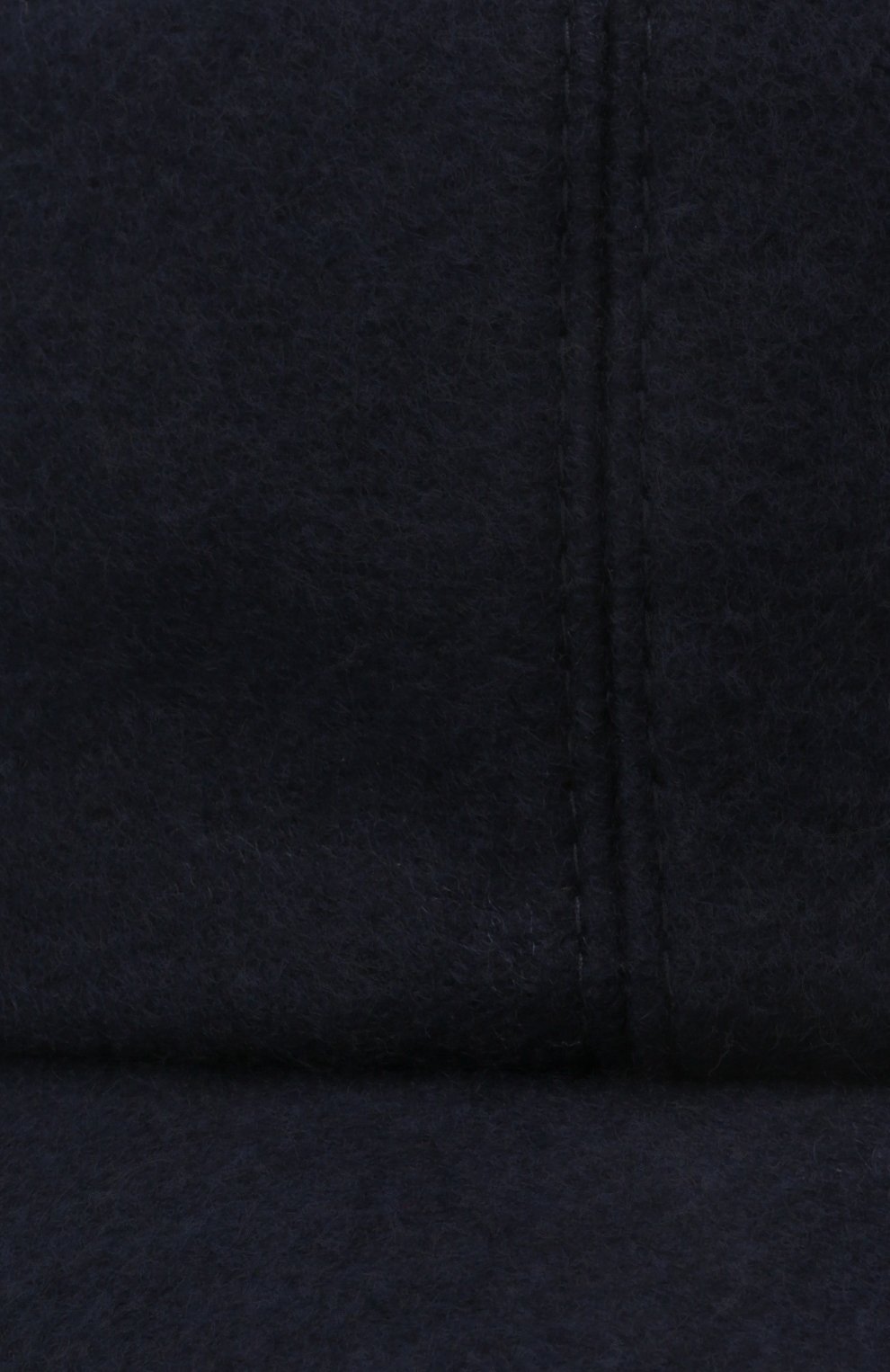 Мужской кашемировая бейсболка FEDELI темно-синего цвета, арт. 4UI00801 | Фото 4 (Материал: Текстиль, Кашемир, Шерсть; Материал сплава: Проставлено; Нос: Не проставлено)