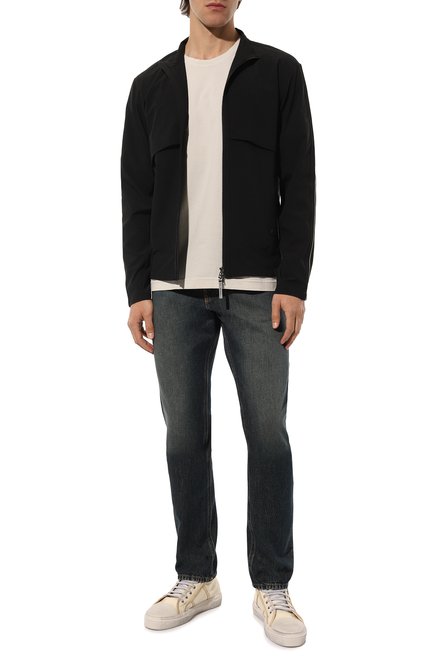 Мужского куртка BOGNER черного цвета, арт. 81107268 | Фото 2 (Рукава: Длинные; Материал внешний: Синтетический материал; Длина (верхняя одежда): Короткие)