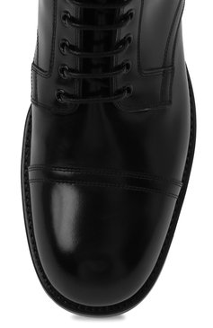 Мужские кожаные ботинки michelangelo DOLCE & GABBANA черного цвета, арт. A60359/A1203 | Фото 5 (Мужское Кросс-КТ: Ботинки-обувь; Материал внутренний: Натуральная кожа; Материал сплава: Проставлено; Материал утеплителя: Без утеплителя; Подошва: Плоская; Драгоценные камни: Проставлено; Длина стельки: 24,5, 25,3, 26,1, 26,5, 26,9, 27,3, 27,7, 28,1, 28,5, 29,3, 30,1)