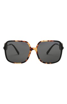 Женские солнцезащитные очки VALENTINO коричневого цвета, арт. 4101-500387 | Фото 3 (Тип очков: С/з)