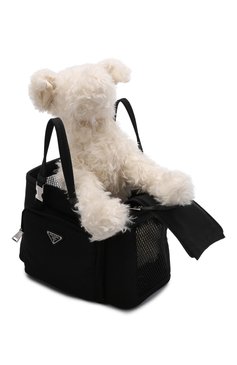 Сумка-переноска для собак PRADA черного цвета, арт. 2VC030-2DMT-F0002-N9O | Фото 5