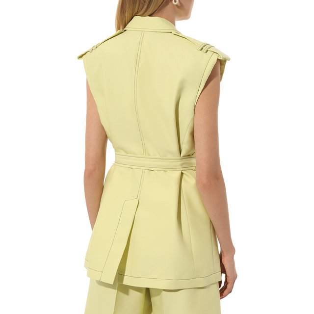 фото Жилет из шерсти и шелка lvir