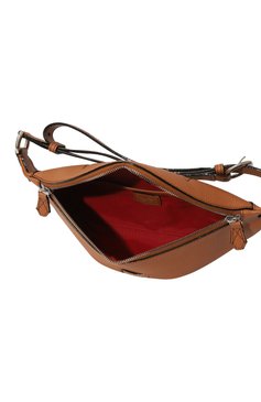 Женская поясная сумка ninon LANCEL светло-коричневого цвета, арт. A11818 | Фото 5 (Размер: medium; Материал: Натуральная кожа; Стили: Классический)