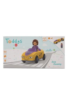 Детского игрушка машинка TODDYS разноцветного цвета, арт. 0104 | Фото 1 (Игрушки: Машинки - легковые; Региональные ограничения белый список (Axapta Mercury): Не проставлено; Нос: Не проставлено)