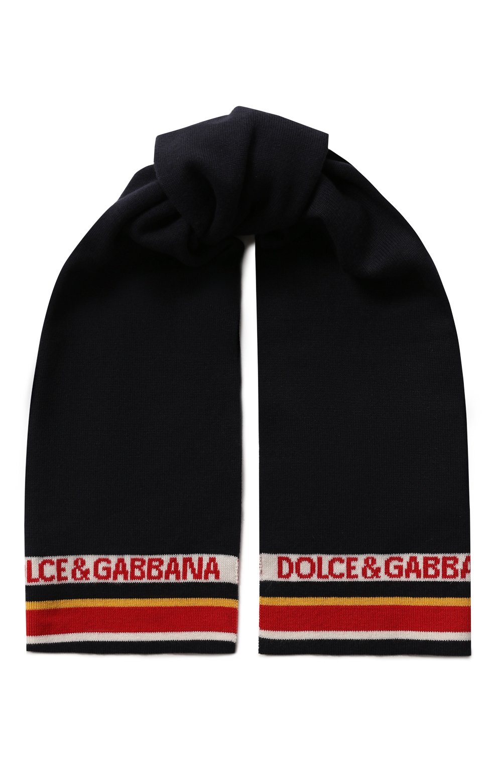 Шарф из хлопка и кашемира Dolce & Gabbana