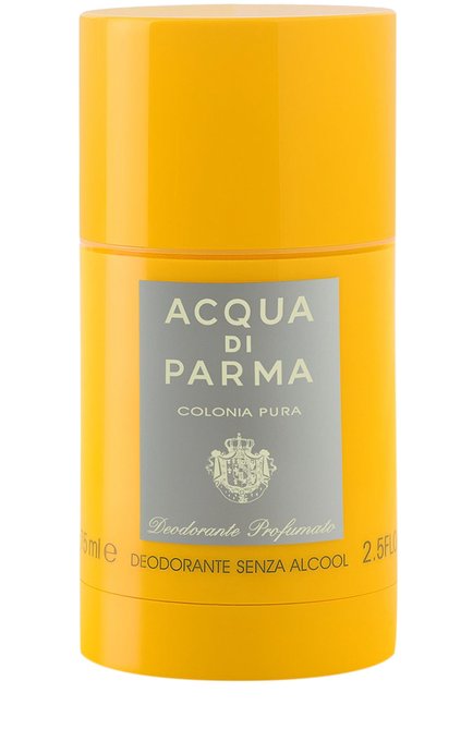 Мужской дезодорант-стик colonia pura (75ml) ACQUA DI PARMA бесцветного цвета, арт. 27022 | Фото 1 (Статус проверки: Проверена категория)