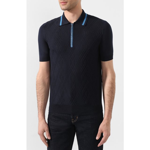 фото Шелковое поло zilli