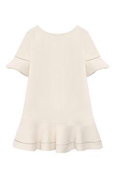 Детское хлопковое мини-платье POLO RALPH LAUREN бежевого цвета, арт. 311720098 | Фото 2 (Материал внутренний: Не назначено; Рукава: Короткие; Случай: Повседневный; Материал сплава: Проставлено; Материал внешний: Хлопок; Девочки Кросс-КТ: Платье-одежда; Драгоценные камни: Проставлено; Статус проверки: Проверена категория; Ростовка одежда: 4 года | 104 см)