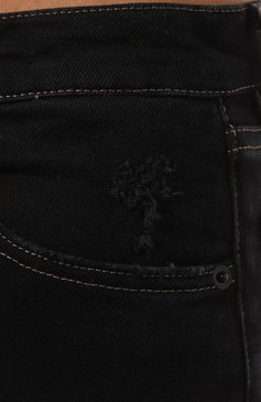 Женские джинсы 3X1 черного цвета, арт. WX108966/N0IR | Фото 5 (Кросс-КТ: Деним; Длина (брюки, джинсы): Стандартные; Силуэт  Ж (брюки и джинсы): Прямые; Материал сплава: Проставлено; Материал внешний: Хлопок, Деним; Драгоценные камни: Проставлено)