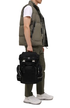 Мужской текстильный рюкзак DSQUARED2 черного цвета, арт. BPM0062 11703886 | Фото 2 (Материал: Текстиль; Сумки-технические: Рюкзаки - большие; Размер: large)
