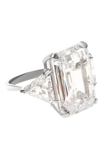 Женское кольцо SASHAVERSE серебряного цвета, арт. RING1/White SS23 | Фото 1 (Материал: Металл)