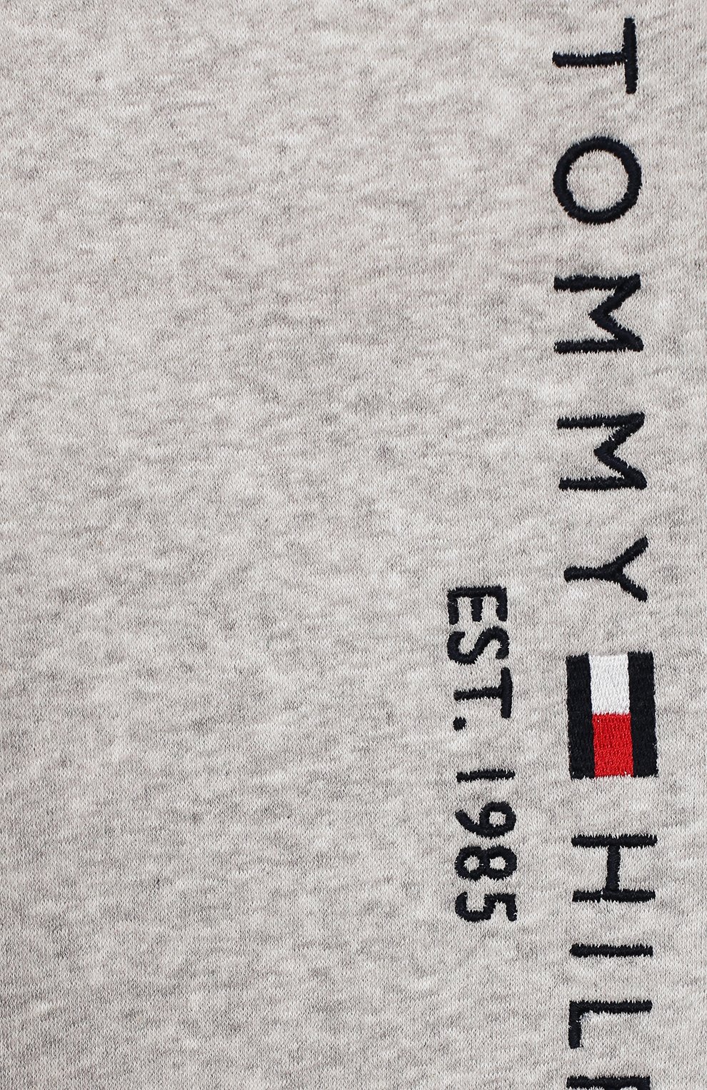 Детские джоггеры TOMMY HILFIGER серого цвета, арт. KB0KB05045 | Фото 3 (Региональные ограничения белый список (Axapta Mercury): RU; Мальчики Кросс-КТ: Джоггеры-одежда; Статус проверки: Проверена категория)