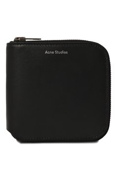 Женские кожаное портмоне ACNE STUDIOS черного цвета, арт. FN UX SLGS000115900 | Фото 1 (Материал: Натуральная кожа)