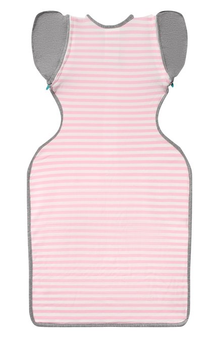 Детский комбинезон-мешок переходного этапа LOVE TO DREAM розового цвета, арт. L20 01 002 PK M | Фото 2 (Материал внешний: Хлопок; Рукава: Короткие)