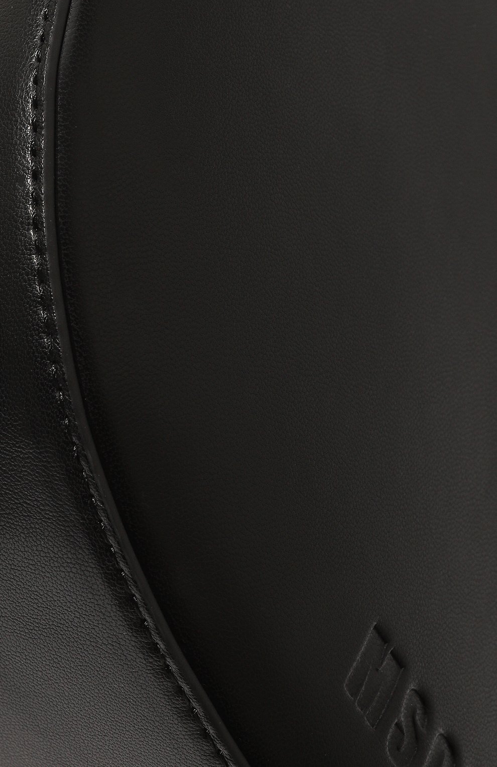 Женская сумка MSGM  черного цвета, арт. 3442MDZ08/594 | Фото 3 (Сумки-технические: Сумки top-handle; Материал сплава: Проставлено; Драгоценные камни: Проставлено; Материал: Экокожа)