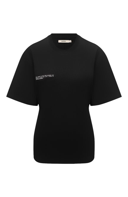 Мужского хлопковая футболка PANGAIA черного цвета по цене 9215 руб., арт. 20JTF12-001-JM0S01 | Фото 1