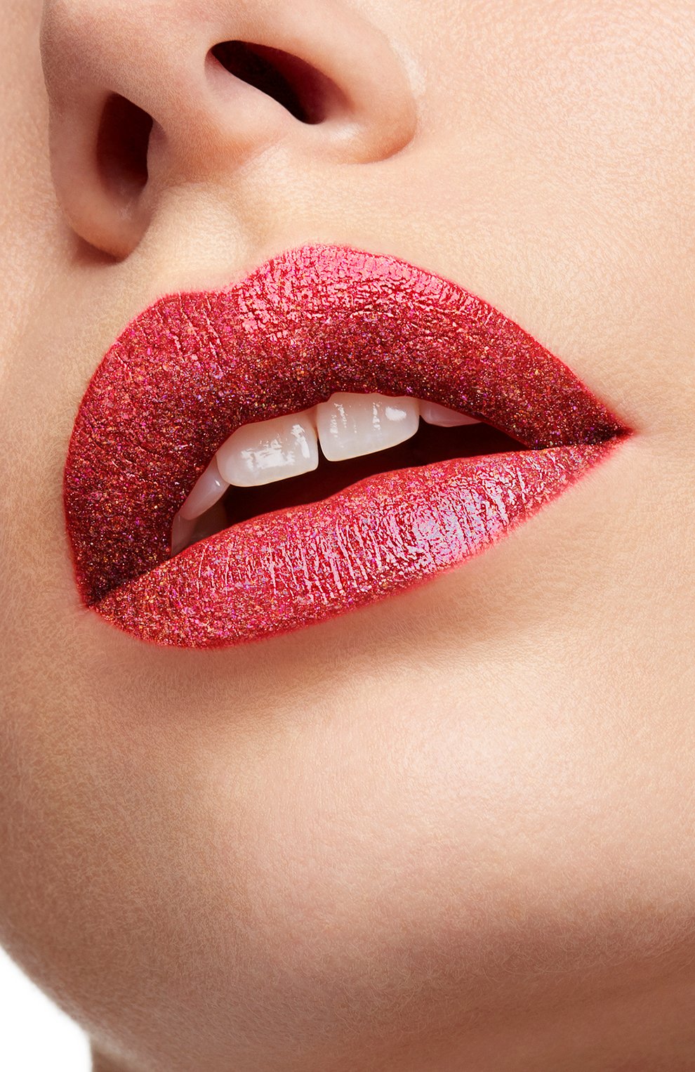 Помада для губ с блёстками, оттенок so rouge CHRISTIAN LOUBOUTIN  цвета, арт. 8435415038843 | Фото 4 (Финишное покрытие: Блестящий)