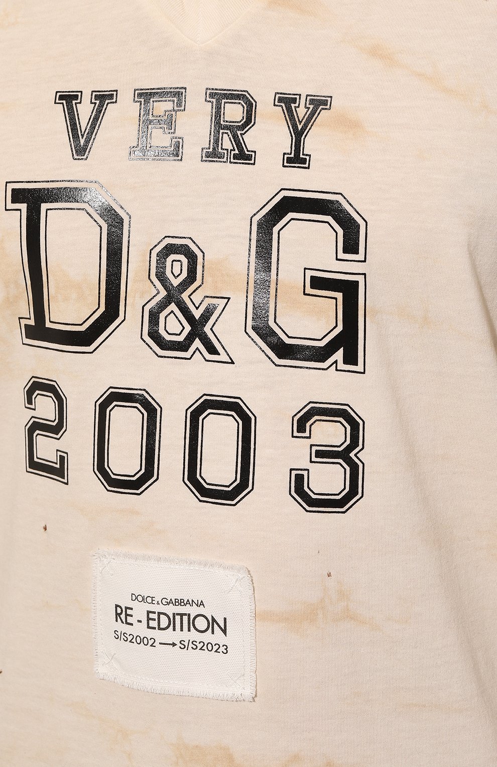 Хлопковая футболка Dolce & Gabbana G8QI1T/G7I2R Фото 5