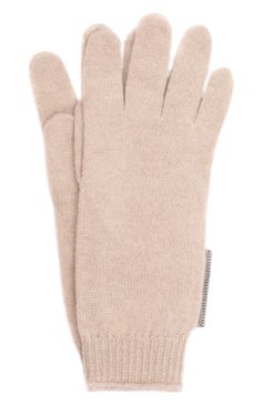 Детские кашемировые перчатки BRUNELLO CUCINELLI бежевого цвета, арт. B12M14589A | Фото 1 (Материал: Текстиль, Кашемир, Шерсть; Региональные ограничения белый список (Axapta Mercury): RU)