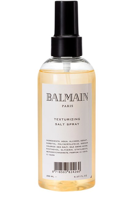 Текстурирующий солевой спрей для волос (200ml) BALMAIN HAIR COUTURE для женщин — купить за 5500 руб. в интернет-магазине ЦУМ, арт. 8718503824260