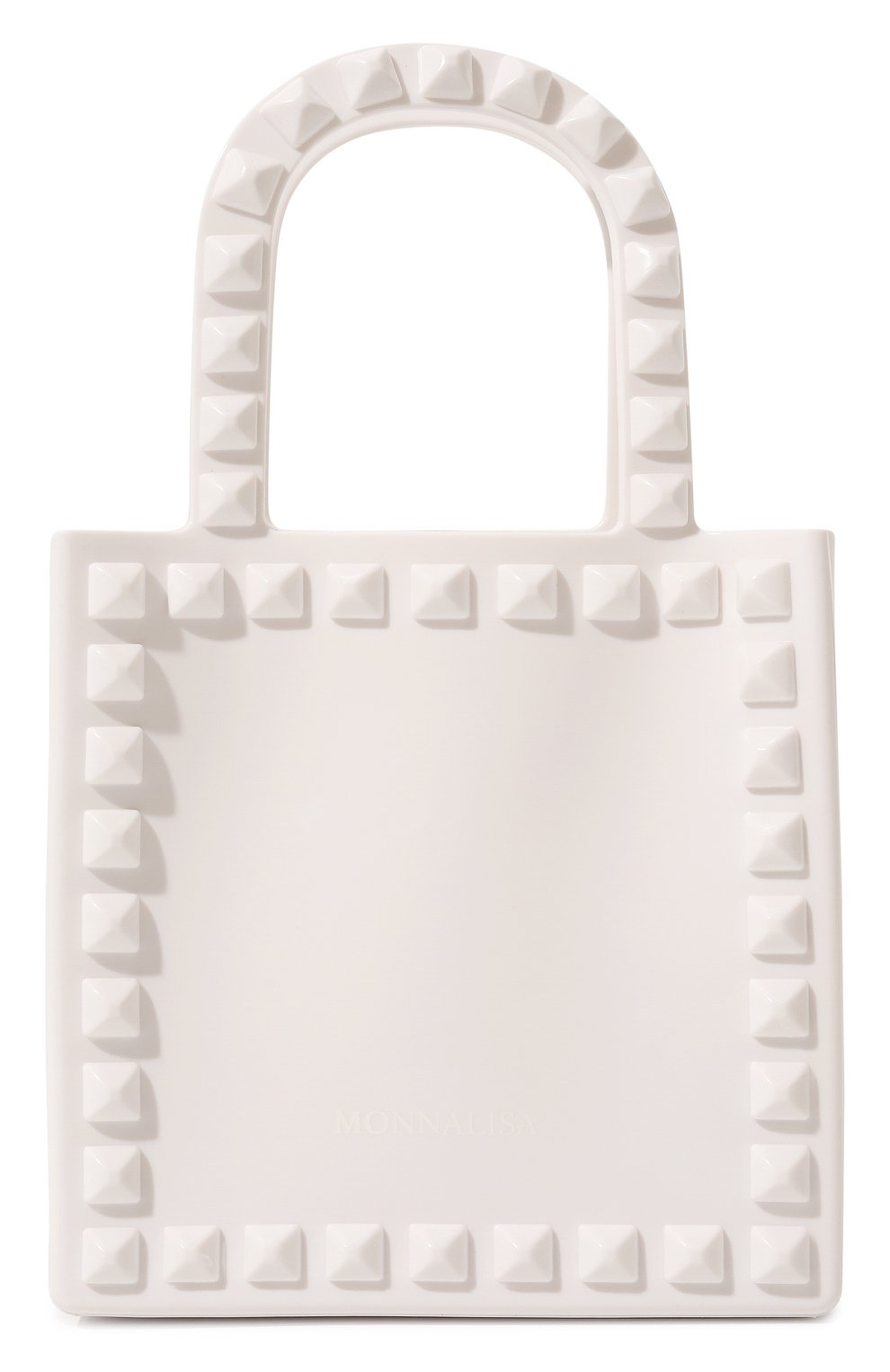 Детская сумка MONNALISA белого цвета, арт. 17A009 | Фото 1 (Материал: Пластик)