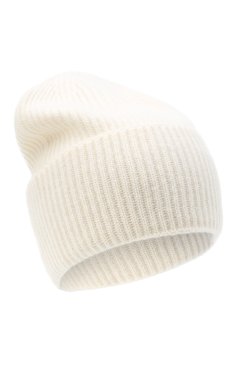 Женская кашемировая шапка FTC белого цвета, арт. 800-0950 | Фото 1 (Материал: Текстиль, Кашемир, Шерсть; Региональные ограничения белый список (Axapta Mercury): RU)