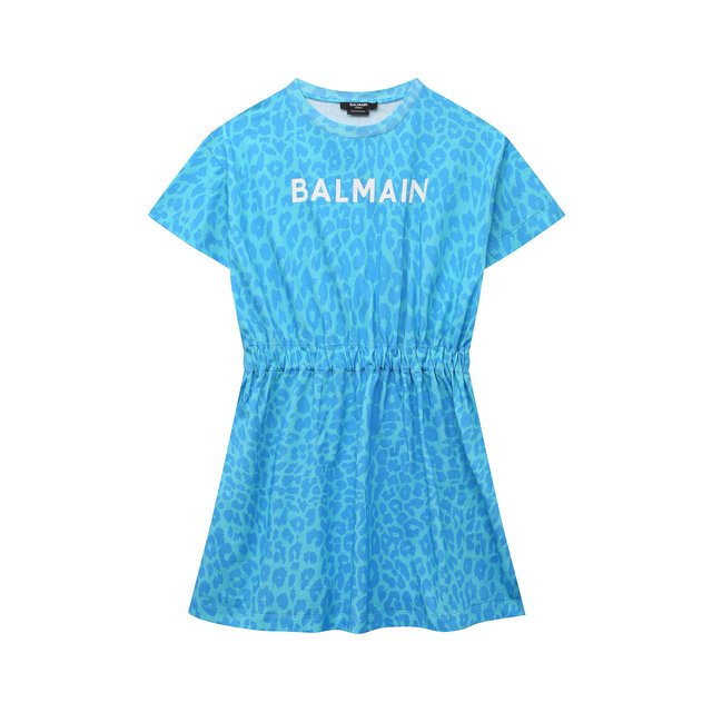 Хлопковое платье Balmain