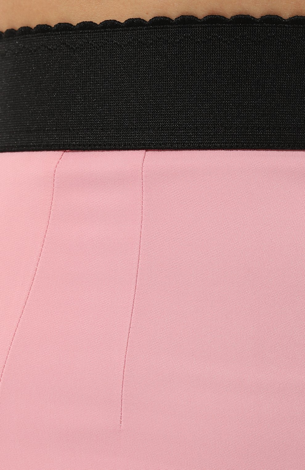 Женская юбка из вискозы DOLCE & GABBANA светло-розового цвета, арт. F4A1FT/FUIAH | Фото 5 (Стили: Гламурный; Женское Кросс-КТ: Юбка-одежда; Материал сплава: Проставлено; Длина Ж (юбки, платья, шорты): Миди; Материал внешний: Вискоза; Драгоценные камни: Проставлено; Материал подклада: Шелк)