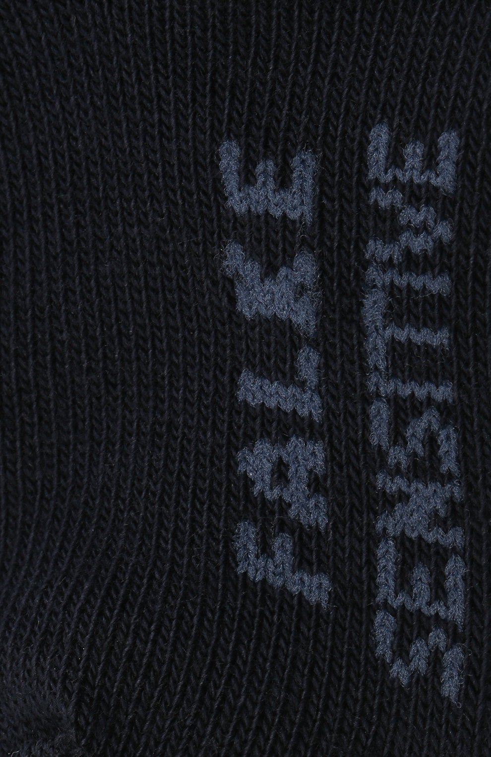 Детские хлопковые носки FALKE темно-синего цвета, арт. 10626. | Фото 2 (Региональные ограничения белый список (Axapta Mercury): RU)