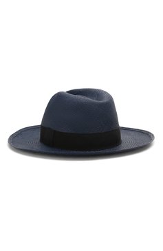 Женская шляпа marsel CANOE темно-синего цвета, арт. 1964864 | Фото 2 (Материал: Растительное волокно)