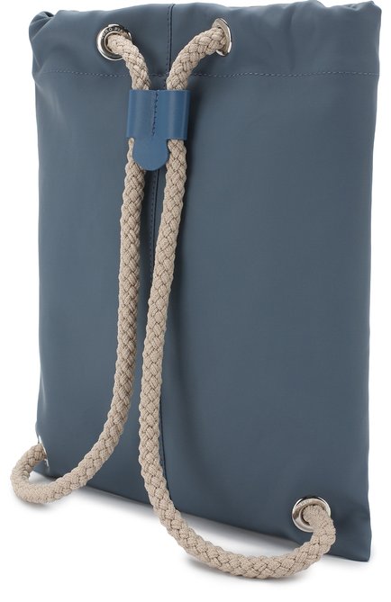 Детская текстильный рюкзак LORO PIANA голубого цвета, арт. FAI1120 | Фото 2 (Статус проверки: Проверено, Проверена категория; Материал: Экокожа)