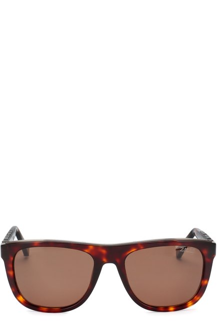 Мужские солнцезащитные очки ZILLI темно-коричневого цвета, арт. MIP-65004-00ACE/0001 | Фото 2 (Статус проверки: Проверено, Проверена категория; Материал: Пластик; Тип очков: С/з; Кросс-КТ: С/з-мужское; Очки форма: Прямоугольные; Оптика Гендер: оптика-мужское)