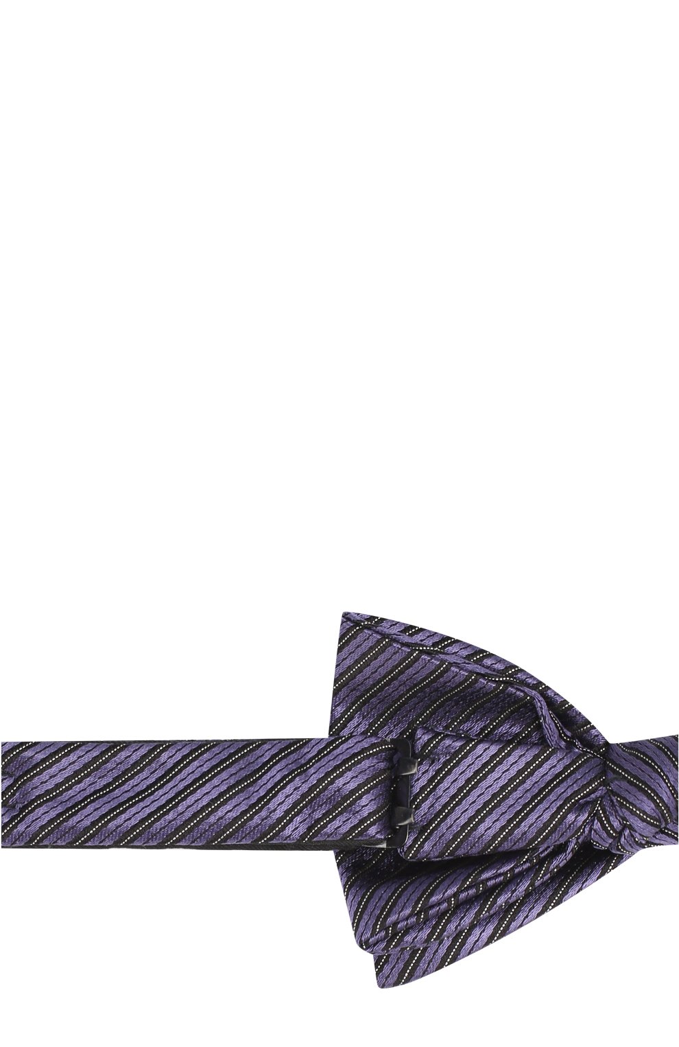 Мужской шелковый галстук-бабочка LANVIN сиреневого цвета, арт. 2434/B0W TIE | Фото 3 (Материал: Текстиль, Шелк; Материал сплава: Проставлено, Проверено; Нос: Не проставлено; Статус проверки: Проверено, Проверена категория)
