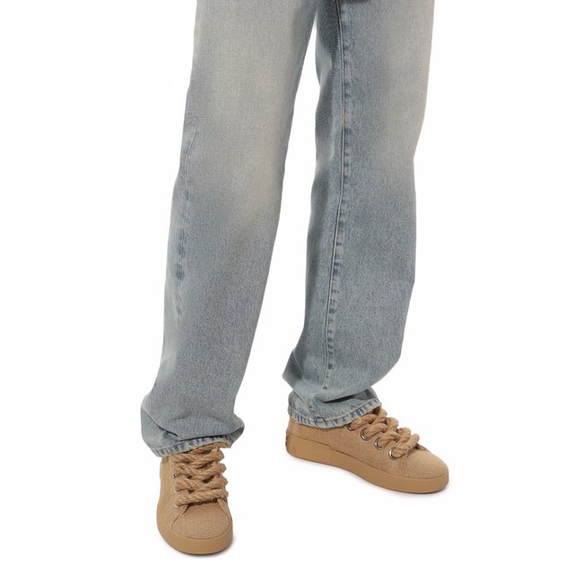 фото Текстильные кеды portofino dolce & gabbana