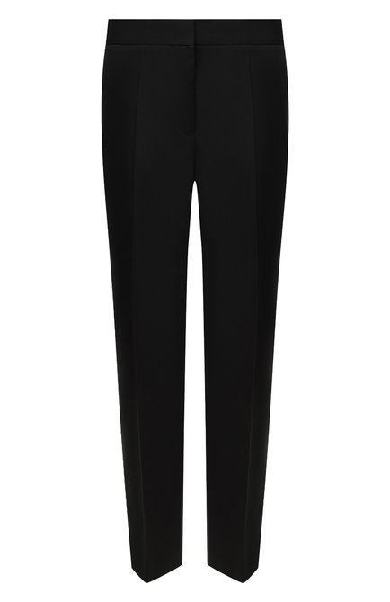 Женские шерстяные брюки JIL SANDER черного цвета по цене 71900 руб., арт. JSCU300701-WU202500 | Фото 1