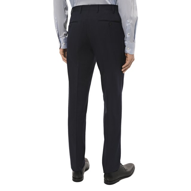 фото Брюки из шерсти и хлопка corneliani