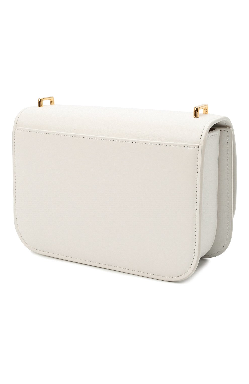 Женская сумка goya small LOEWE белого цвета, арт. A896N09X01 | Фото 4 (Сумки-технические: Сумки через плечо; Материал: Натуральная кожа; Ремень/цепочка: На ремешке; Размер: small)