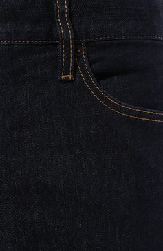 Мужские джин сы DSQUARED2 темно-синего цвета, арт. S74LB1385/S30664 | Фото 5 (Силуэт М (брюки): Прямые; Кросс-КТ: Деним; Длина (брюки, джинсы): Стандартные; Материал сплава: Проставлено; Материал внешний: Хлопок, Деним; Драгоценные камни: Проставлено; Стили: Кэжуэл)