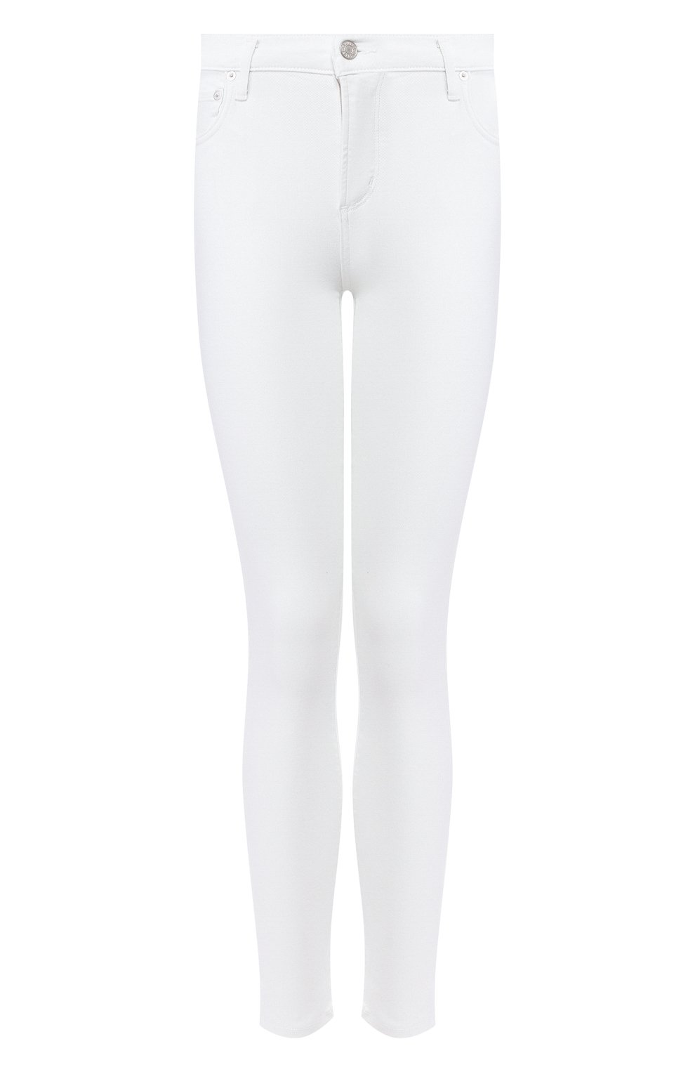 Женские джинсы AGOLDE белого цвета, арт. A123-1013 | Фото 1 (Кросс-КТ: Деним; Длина (брюки, джинсы): Стандартные; Материал внешний: Хлопок, Деним; Стили: Кэжуэл)