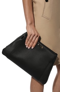 Женская сумка key medium CHLOÉ черного цвета, арт. CHC22SS485G10 | Фото 6 (Сумки-технические: Сумки через плечо; Размер: medium; Материал: Натуральная кожа)