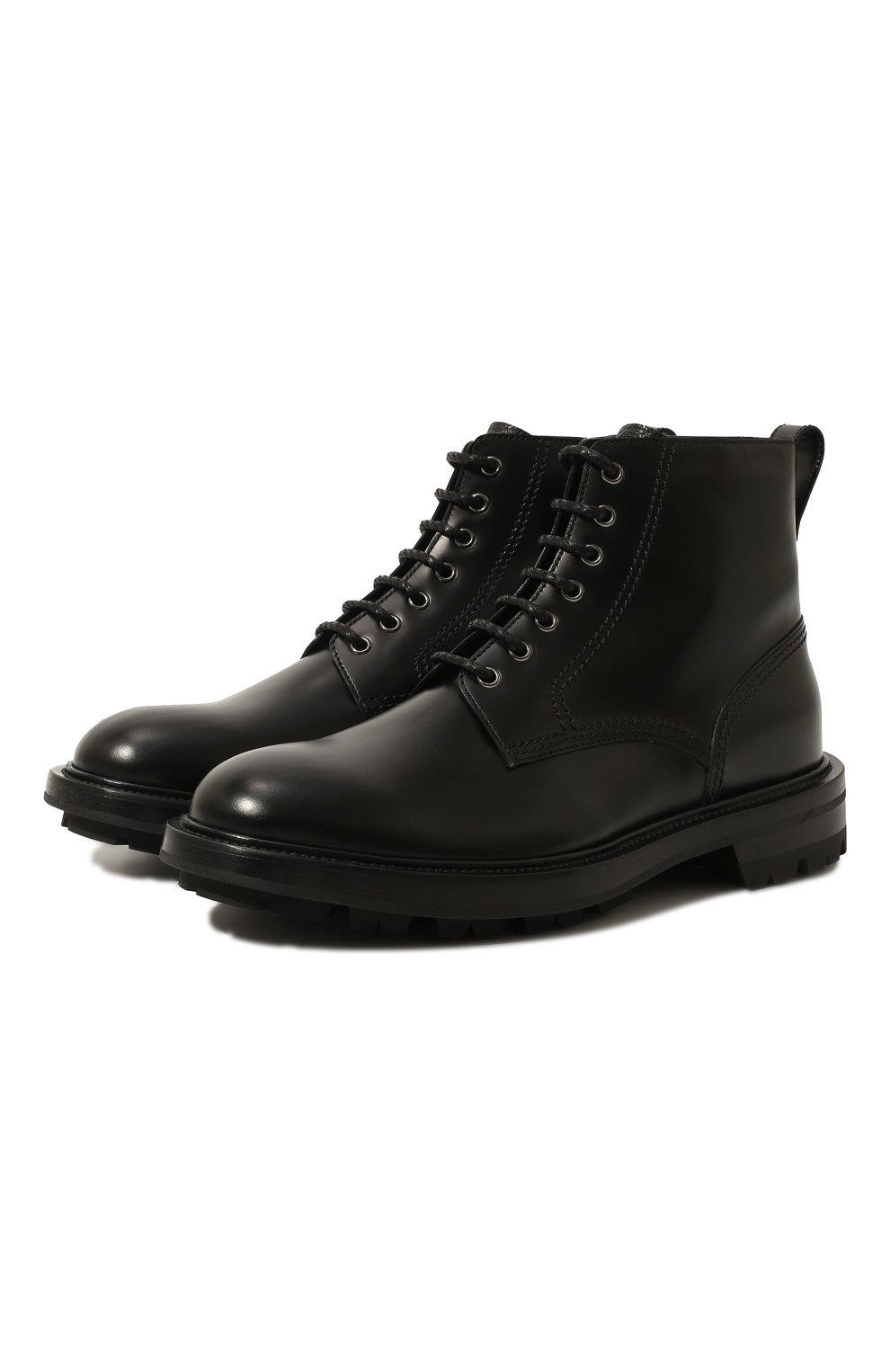 Мужские кожаные ботинки BARRETT черного цвета, арт. 222U040.5/P0LISHED B | Фото 1 (Мужское Кросс-КТ: Ботинки-обувь, Байкеры-обувь; Материал внутренний: Натуральная кожа, Текстиль; Материал сплава: Проставлено; Материал утеплителя: Без утеплителя; Подошва: Плоская; Драгоценные камни: Проставлено)